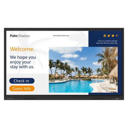Monitor Clevertouch Core 65'' Android 16 EDLA -zdjęcie numer 6