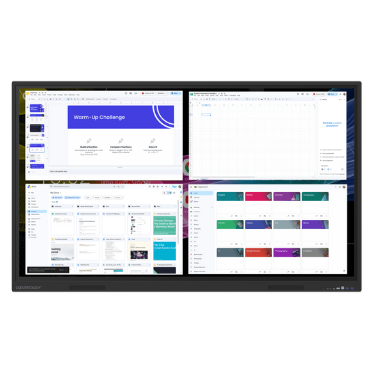 Monitor Clevertouch Core 75'' Android 16 EDLA -zdjęcie numer 4