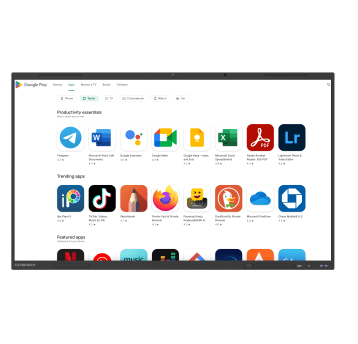Monitor Clevertouch IMPACT LUX V2 65" EDLA Android 15